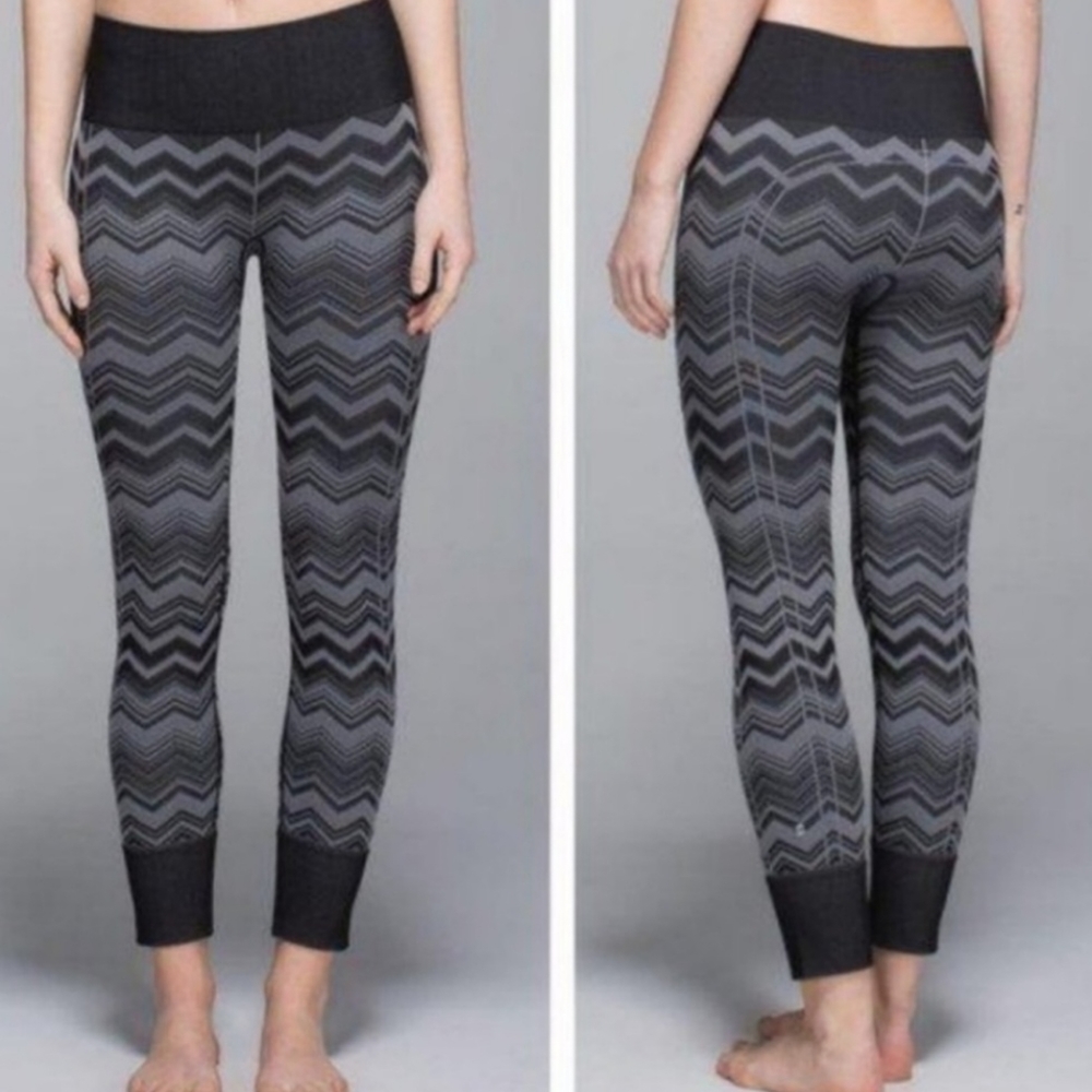 Lululemon Ebb To Street Seamless Leggings Size 8